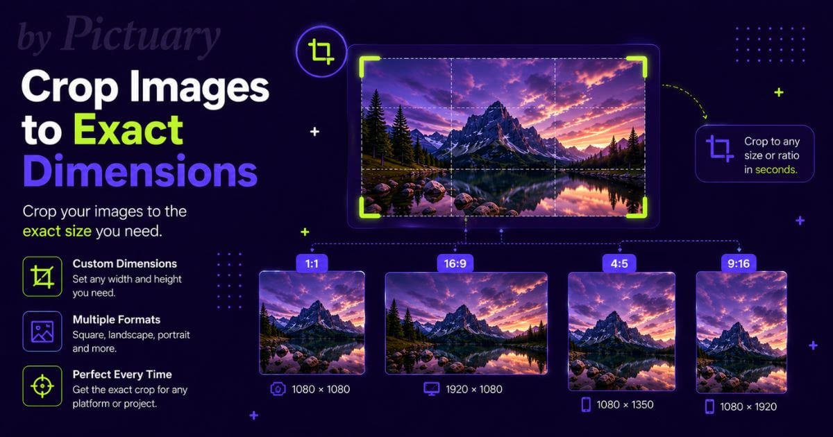 How to Crop Images to Exact Pixel Dimensions