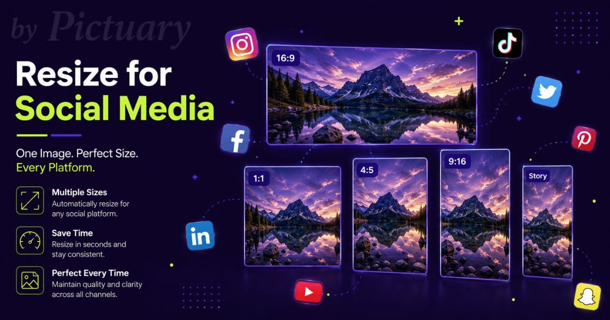 How to Resize Images for Social Media — Instagram, LinkedIn, and TikTok